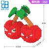 Plants Vs Zombies Blocks Small Cartoon Mini Building Block Peashooter Sunflower Chomper Assemble Action Model Doll Toy For Kids