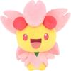Sanei Boeki Pocket Monsters All Star Collection Cherim (Posiform) Plush Toy 20x12.5x19cm