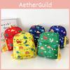 Modern Cartoon Dinosaur Children's Backpack Fun Geometric Print Comfortable To Carry