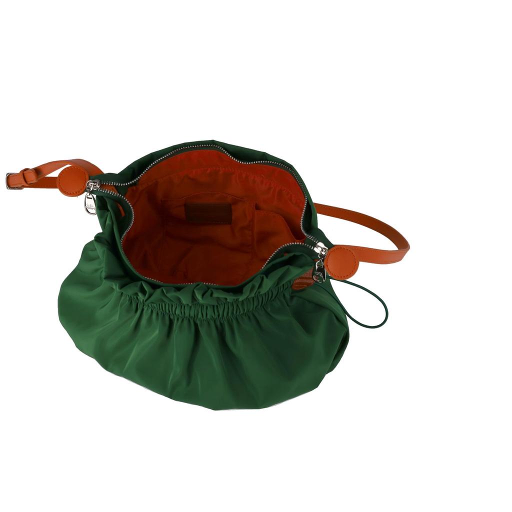 Tsumori Chisato Gathered Pocket Shoulder Bag L Green