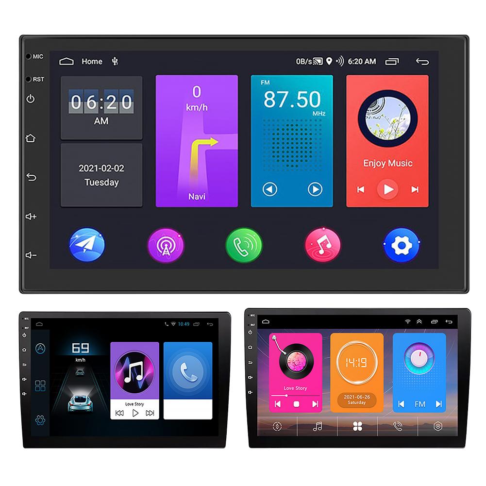 7/9/10 Inch Car Radio Bluetooth-Compatible USB 4GB RAM+32GB ROM FM Navigation Auto Radio Stereo Mirror Link WIFI Touch Screen