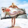 Magical Creature Beach Towels Fast Dry Superfine Fiber Beach Towel for Pool Cruise Beach Honeymoon Fitness Exercise or Training