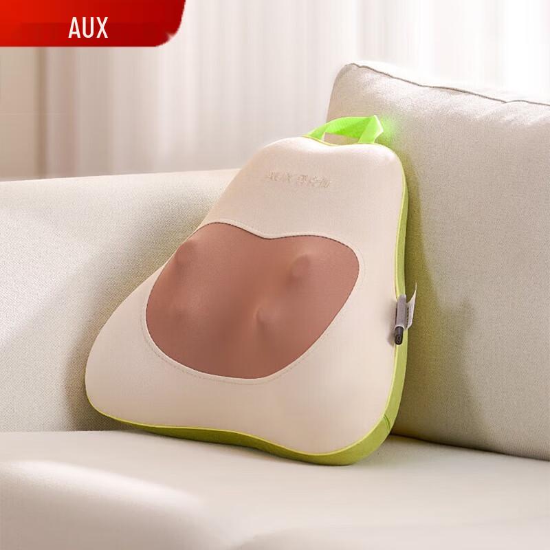 AUX Dual-Zone Kneading Massage Cushion