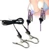 Electric Shock Nipple Nipple 1 with Electric Nipple Nipple Nipple Clitoris Nipple SM Electric Shock Sex Adult Toys Clamps, Pulse, Pair, Line, Clips,