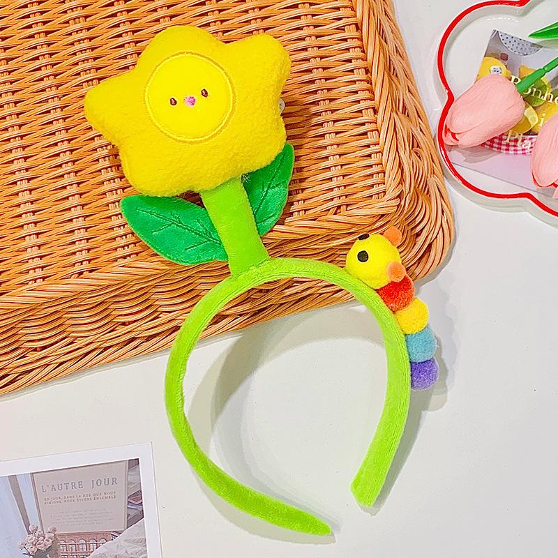 2023 Hot Sales Cartoon Flower Hair Hoop Fascia per capelli per bambini Donna Fascia per capelli Moda Festa Accessori per capelli Ragazze Copricapo Regali