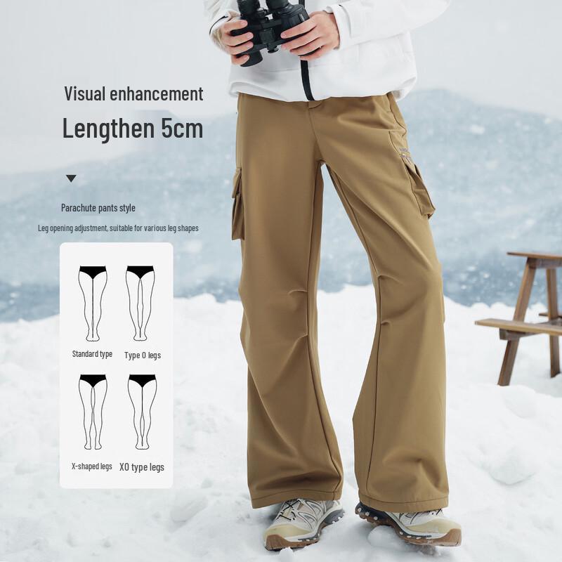 Navigare Women's Outdoor 3-Proof Straight-Leg Cargo Pants