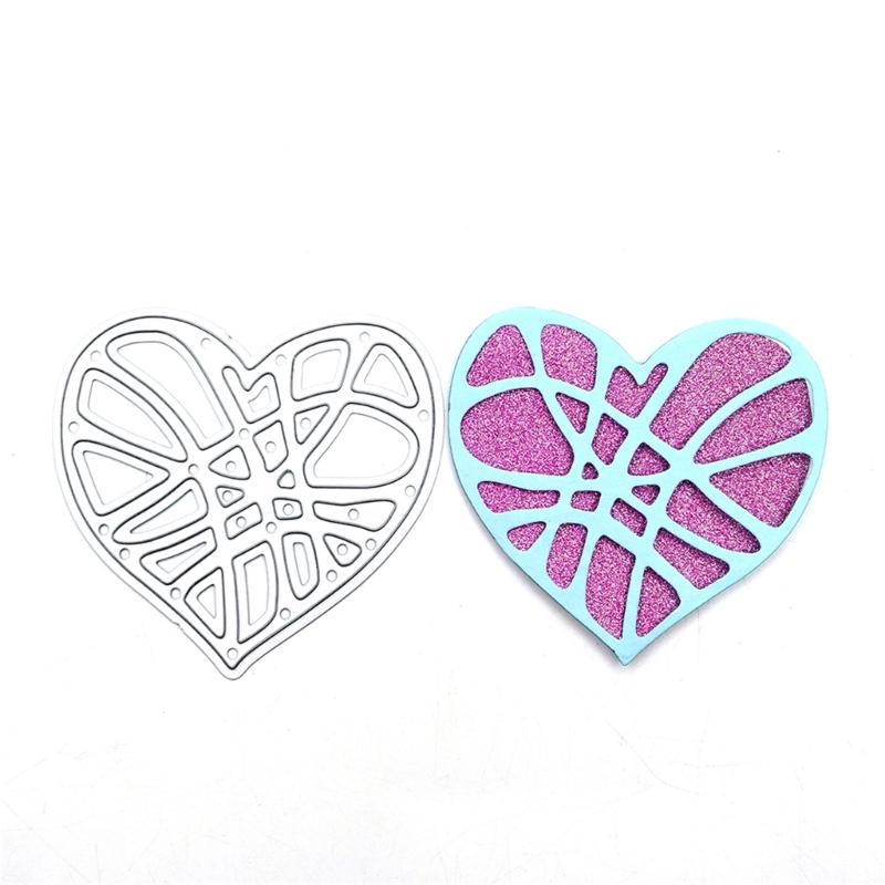 Heart Metal Die Cuts Wedding Cutting Dies Cut Stencils for DIY Embossing Paper Valentines Day Scrapbooking Decorations