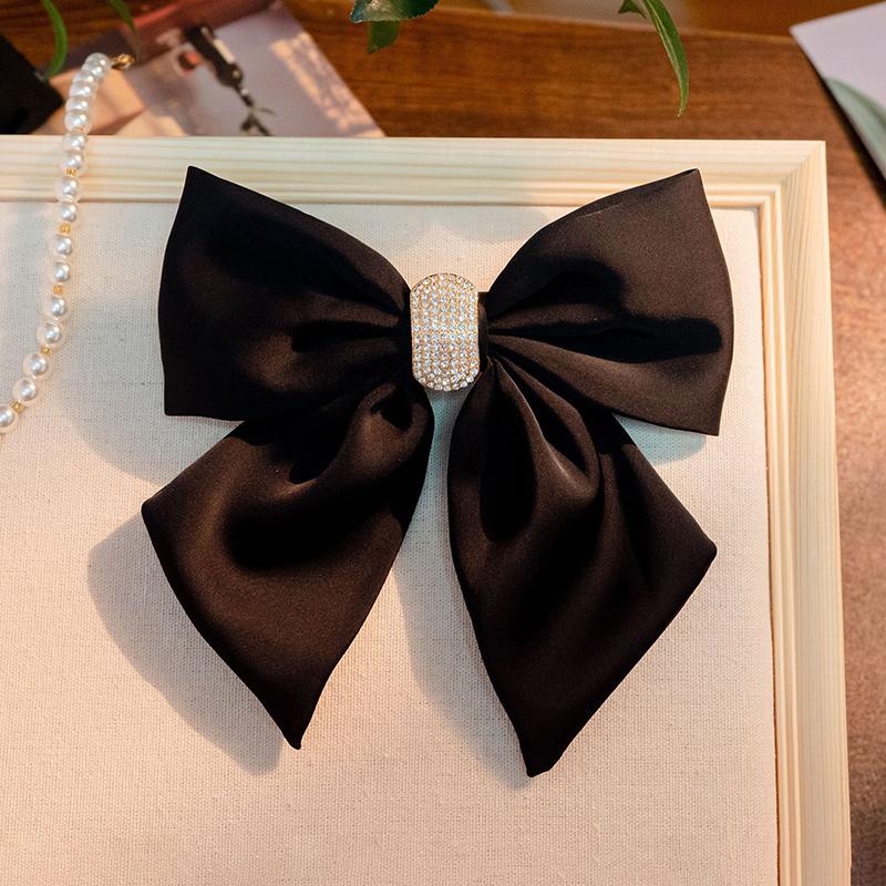 Velvet Velká mašle Vlásenka pro ženy Dívky Vintage Elegantní Vlásenky Pokrývka hlavy Pokrývka hlavy Vynikající vlasové doplňky Dárky