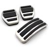 Non-Slip Pedal Covers for Peugeot 2008 - Throttle, Brake, and Rest Area