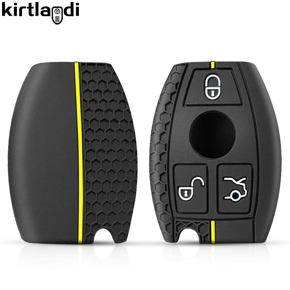 

Силиконовый брелок Чехол для ключа-пульта автомобиля Для Mercedes Benz W204 W205 W212 W213 W176 W177 W219 A B C E S Class GLC CLA AMG