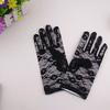 Thin Sunscrean Gloves Sun Protection Summer Mittens Lightweight Lace Flower Gloves  Summer