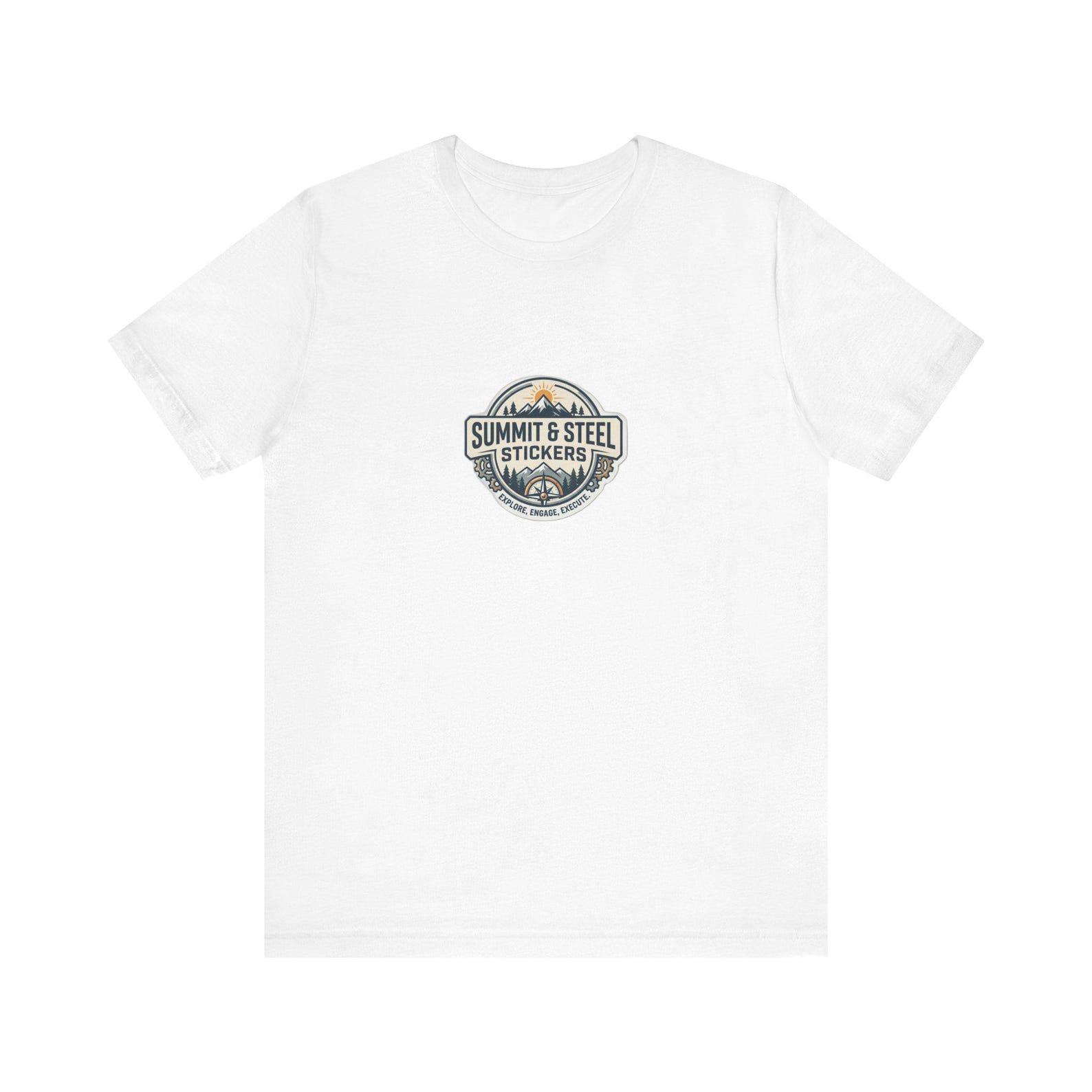 Summit & Steel Logo Tee | Outdoor Adventure Brand Shirt S