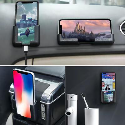 Samoprzylepny Uchwyt Samochodowy na Telefon Wewnętrzny Naklejany na Deskę Rozdzielczą Wielofunkcyjny Stojak na Telefon Prosty Uchwyt na IPhone 13 12