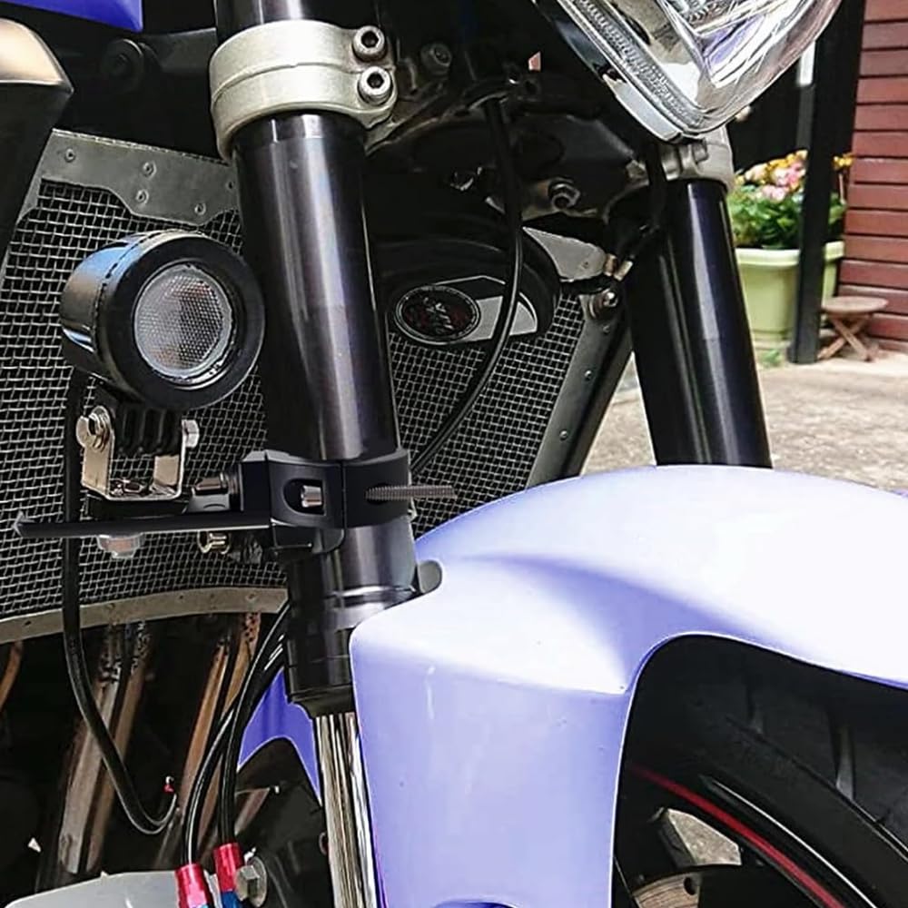 Motorcycle Headlight Stay Work Light Bracket Set of 2 Approximately