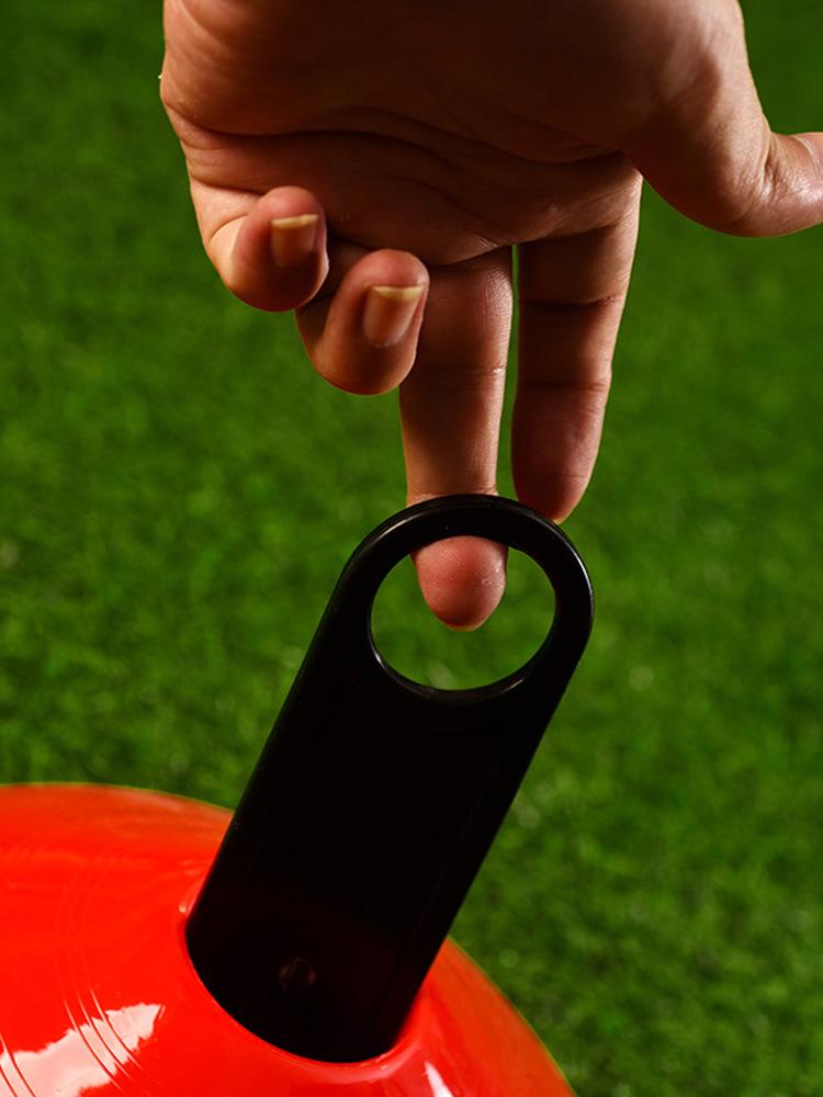 Round Mouth Logo Disc Training Cones for Football and Basketball