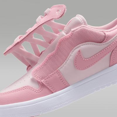 Jordan 1 Low ALT Medium Soft Pink White (PS)