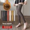 Sock Gloves Women Knee-length Cold Leg Long Stockings Nine-inch Looped Knee Pads Winter and Autumn Thick Looped and Padded Long Socks