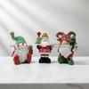 Christmas Resin Mini Ornaments: Santa Claus, Donut, Macaron - Creative Home Decorations