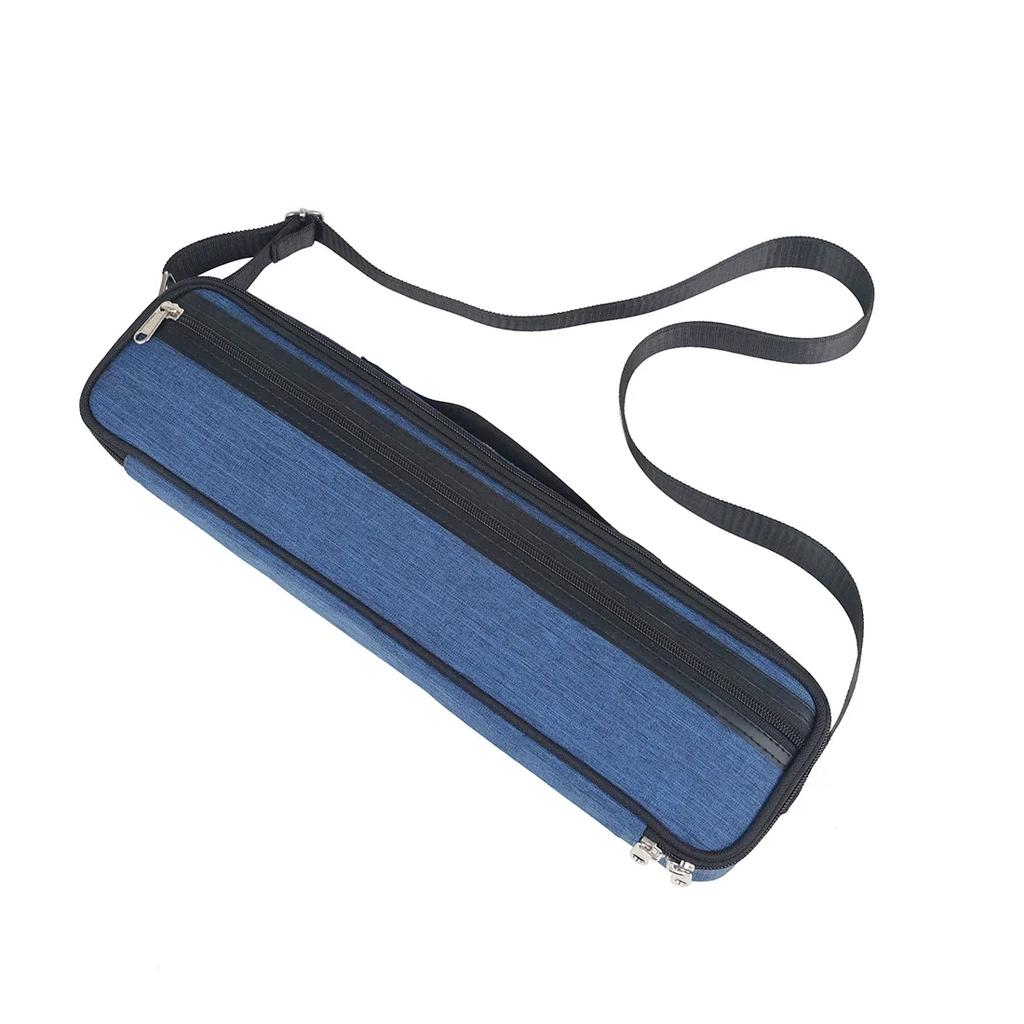 IRIN Flute Case Portable 16 17 Holes Flute Oxford Storage Bag with Leather Case Professional Woodwind Instrument Durable Parts