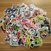 100 Pieces of Non-repeat Decorative Graffiti Stickers for Computer Car Motorcycle Skateboard Stickers
