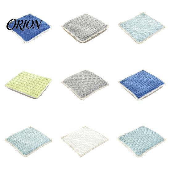 Cozy Velvet Seat Pads for Winter Plush Chair Pad with Ties, Non Slip Cushion Lace Trim, 16 x Inch Washable Dining Office Comfortable Dressing