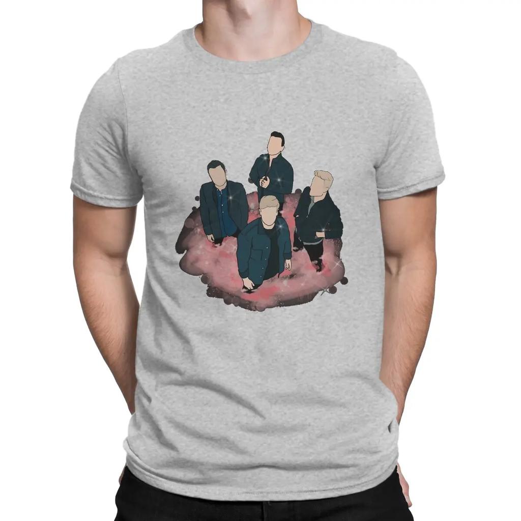 Men's Irish Men's Singing Group In 1998 T Shirts Westlife Pure Cotton Clothing Funny Short Sleeve