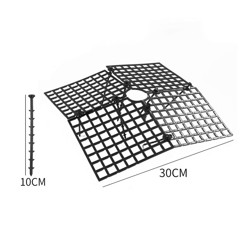 1PC Plant Pot Soil Guard With Nails Plant Pot Grid Flower Pot Cover Baby Safety Mouse Garden Home Plant Protector