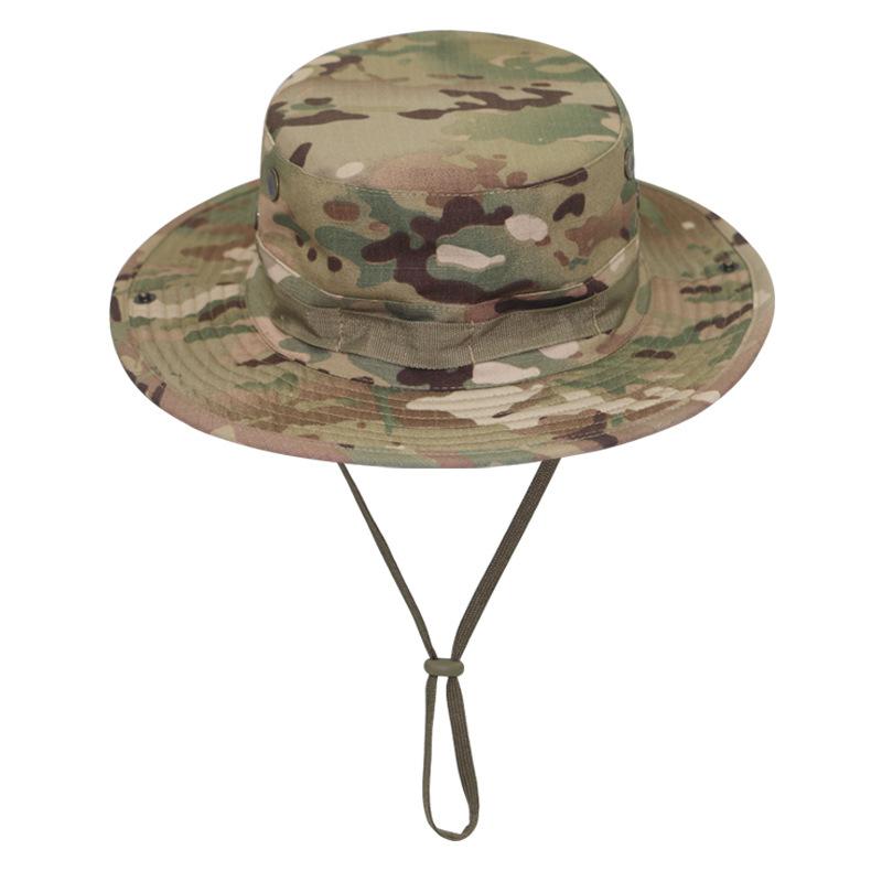 

Outdoor Fishing Bucket Hat Breathable Sun Protection Hat Men Lightweight Quick Dry Adjustable Size Summer Cap for Hiking Camping One Size