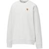 Onitsuka Tiger Logo Crew Neck Raglan Long Sleeve Sweatshirt Unisex sweatshirt Gray White 2183B433-200