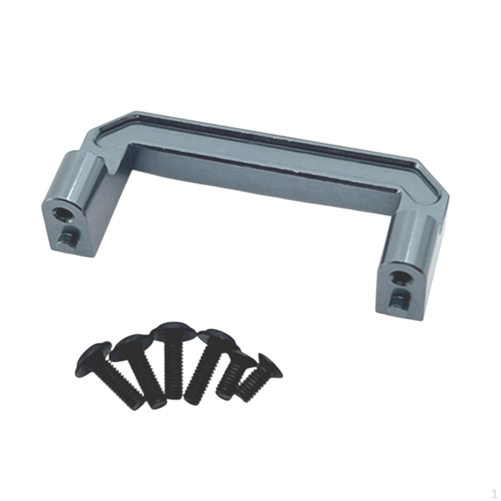 

Алюмінієве кріплення сервоприводу для радіокерованої машинки, DIY модифіковане, міцне, замінне кріплення рульового механізму для 1/12 12428 світло-сірого кольору