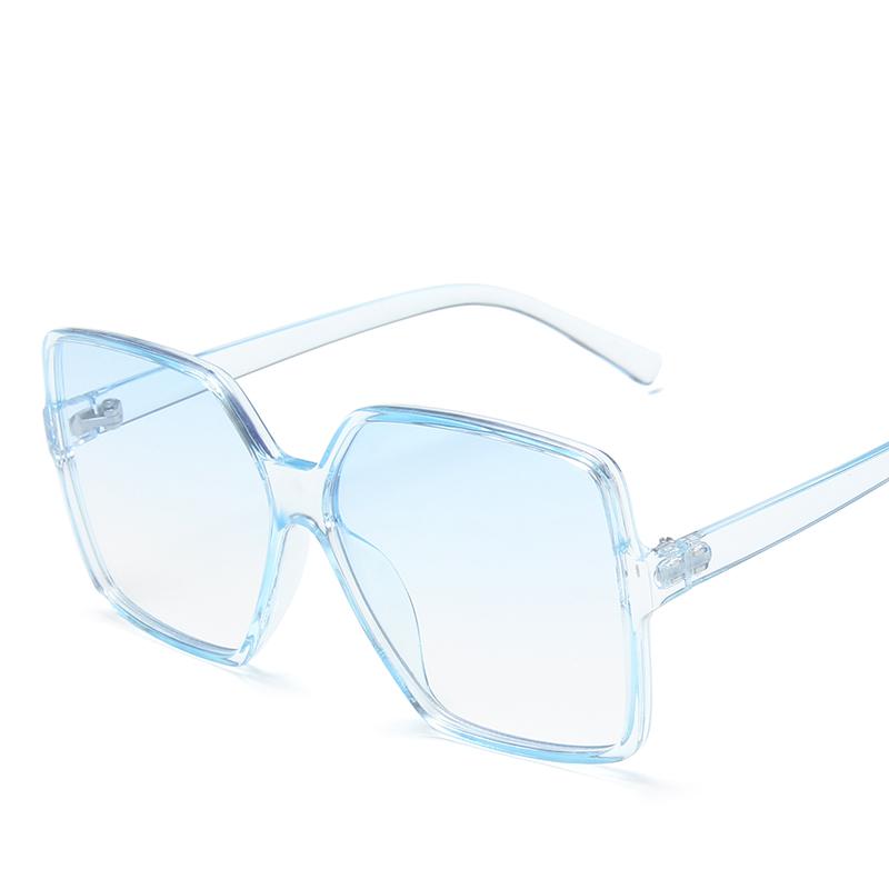 Square Retro Women Big Frame Sun Glasses Gradient Oversized Shades Sunglasses Best Fashion Sunglasses Suppliers Women Design