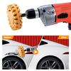 Gomake Decal Remover Eraser Wheel Tool Kit With Drill Adapter Vinyl Decal Adhesive Removal Tool With Razor Blade Scraper For Removing Ptripes,