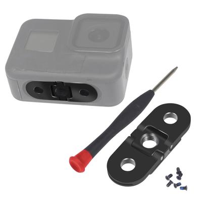 Vikbart magnetiskt metallfäste för GoPro HERO10 Black / HERO9 Black / HERO8 Black/MAX