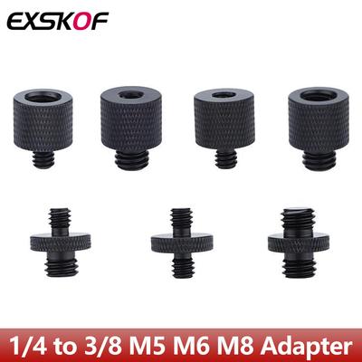 1/4 To 3/8 M5 M6 M8 Male To Female Conversion Thread Screws Tripod Screw Mount Adapter For GoPro Insta360 DJI OSMO Action Camera