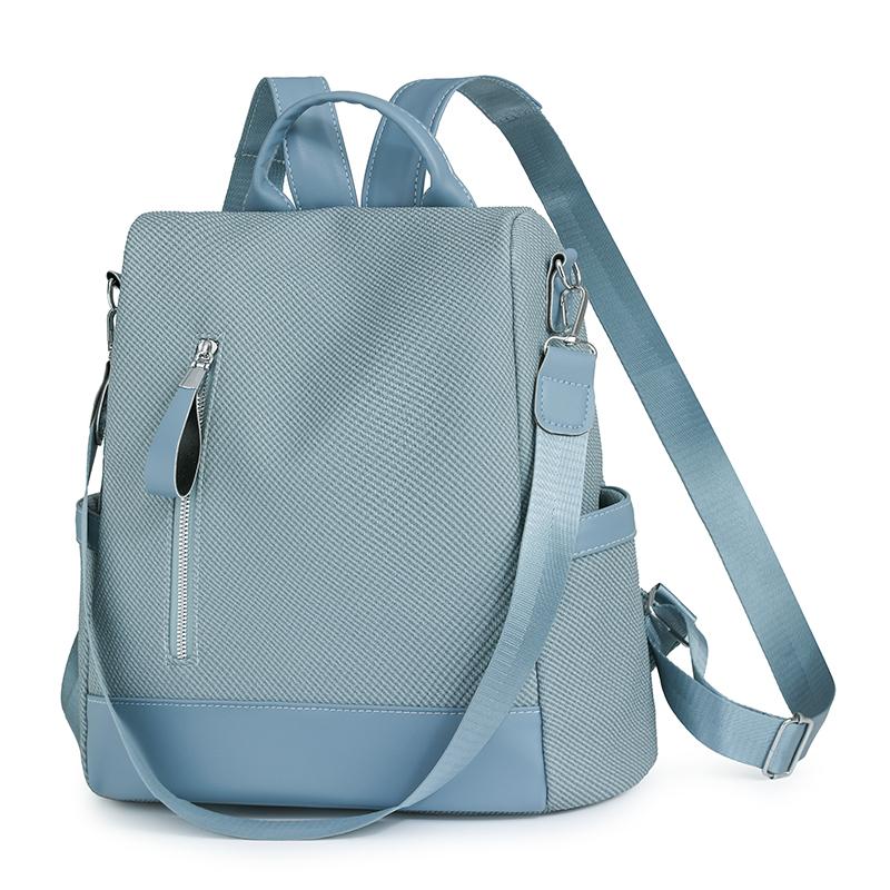 Μαλακό Δερμάτινο Σακίδιο Αντικλεπτικό Σακίδιο Ταξιδίου Μεγάλης Χωρητικότητας Τσάντα Ώμου Πολλαπλών Θέσεων Σχολική Τσάντα Μαθητή