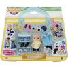The Fashion and Big Sister Dog Caramel Suitcase - Sylvanian Families - 5541