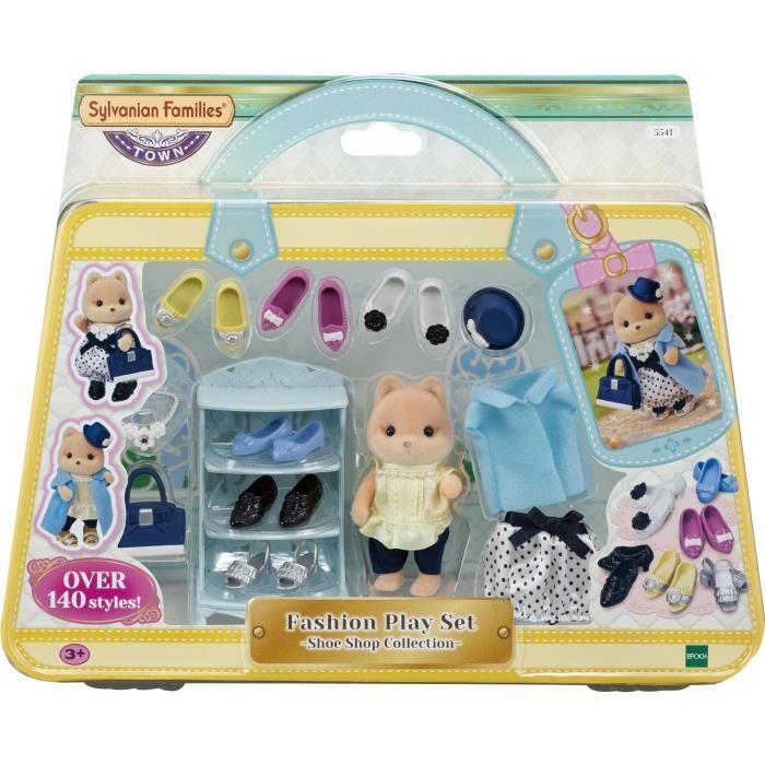 The Fashion and Big Sister Dog Caramel Suitcase - Sylvanian Families - 5541