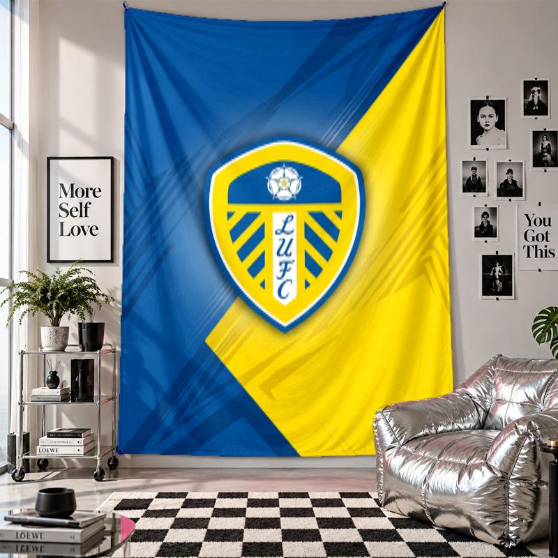 Leeds United Wall Tapestry Home Decor Wall Hanging Cloth for Bedroom Living Room Background