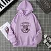 2025 Fashion Hogwarts Printed 2d Hoodies Women Sweatshirt Autumn Winter Long Sleeves Y2k Casual Loose Tops Oversized Hoodies