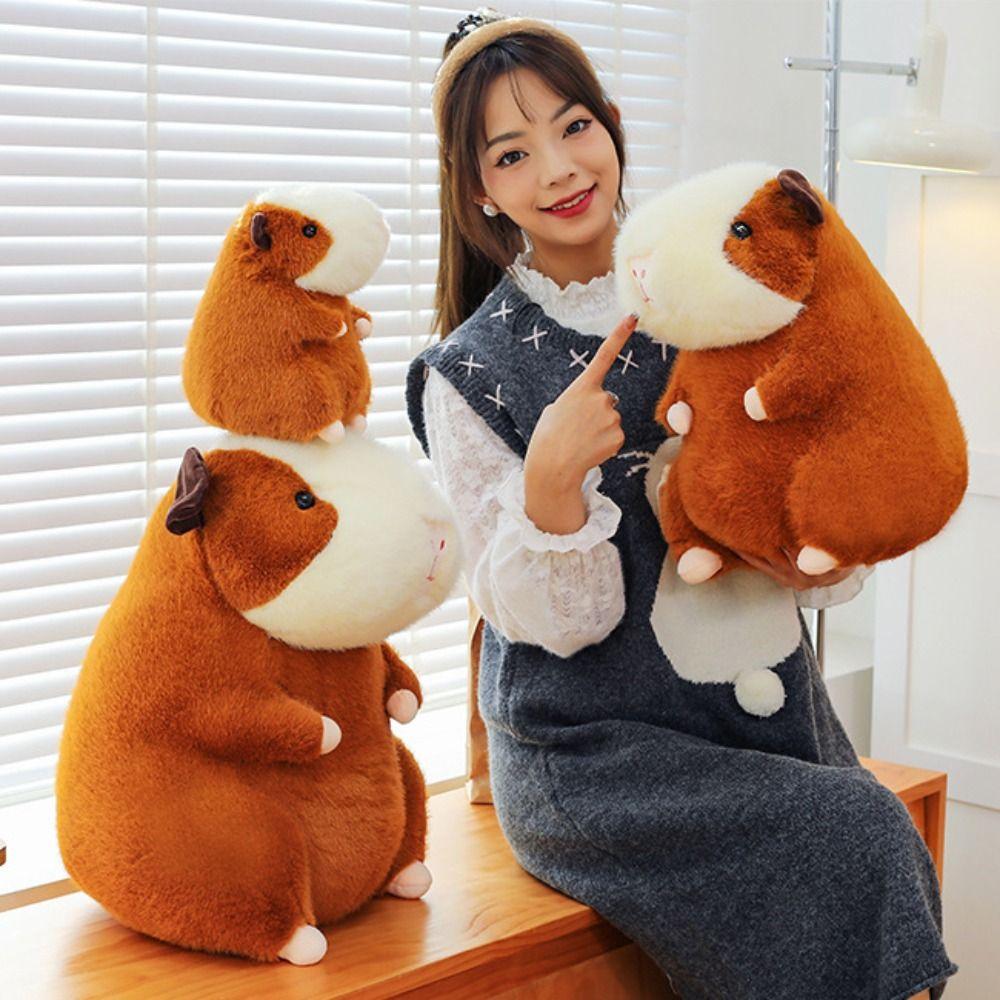 Cartoon Capybara Plush Toy Simulation Capibara Fluffty Doll  Birthday Gift