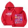 Children's Hooded Gradient Printed Long Sleeved Sweatshirt Loose  Sweatshirt  Sweatshirt