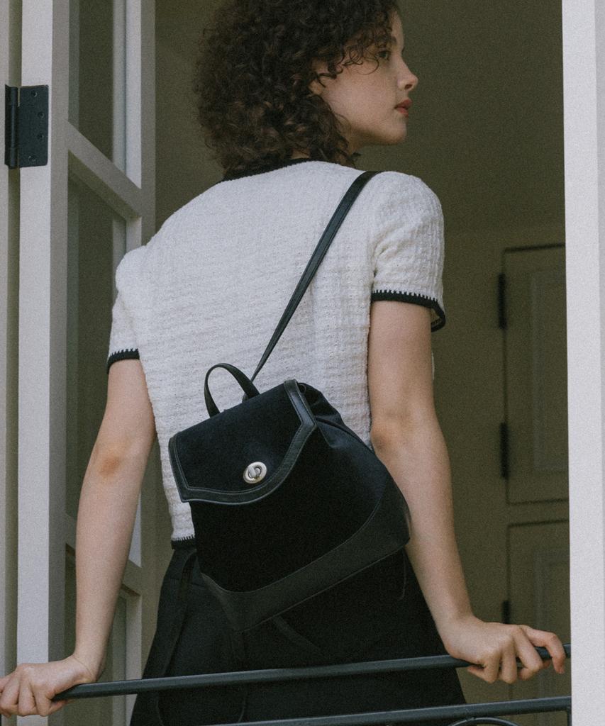 Ovhee Mignon Backpack_Velvet Black
