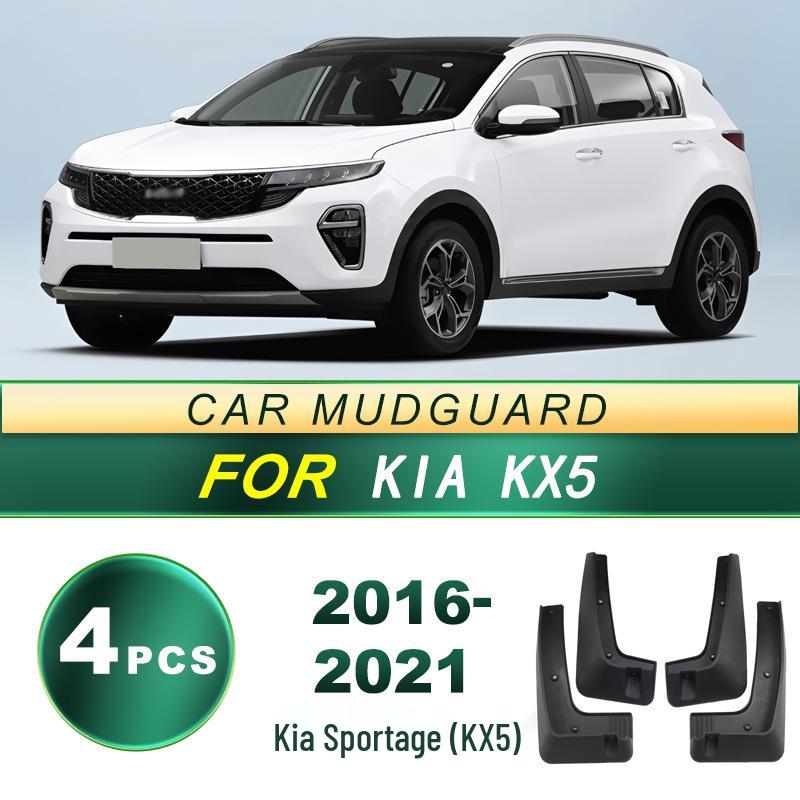 Kia Sportage 2016-2021 Soft Rubber Tire Mud Flaps - KX5 Model Accessories