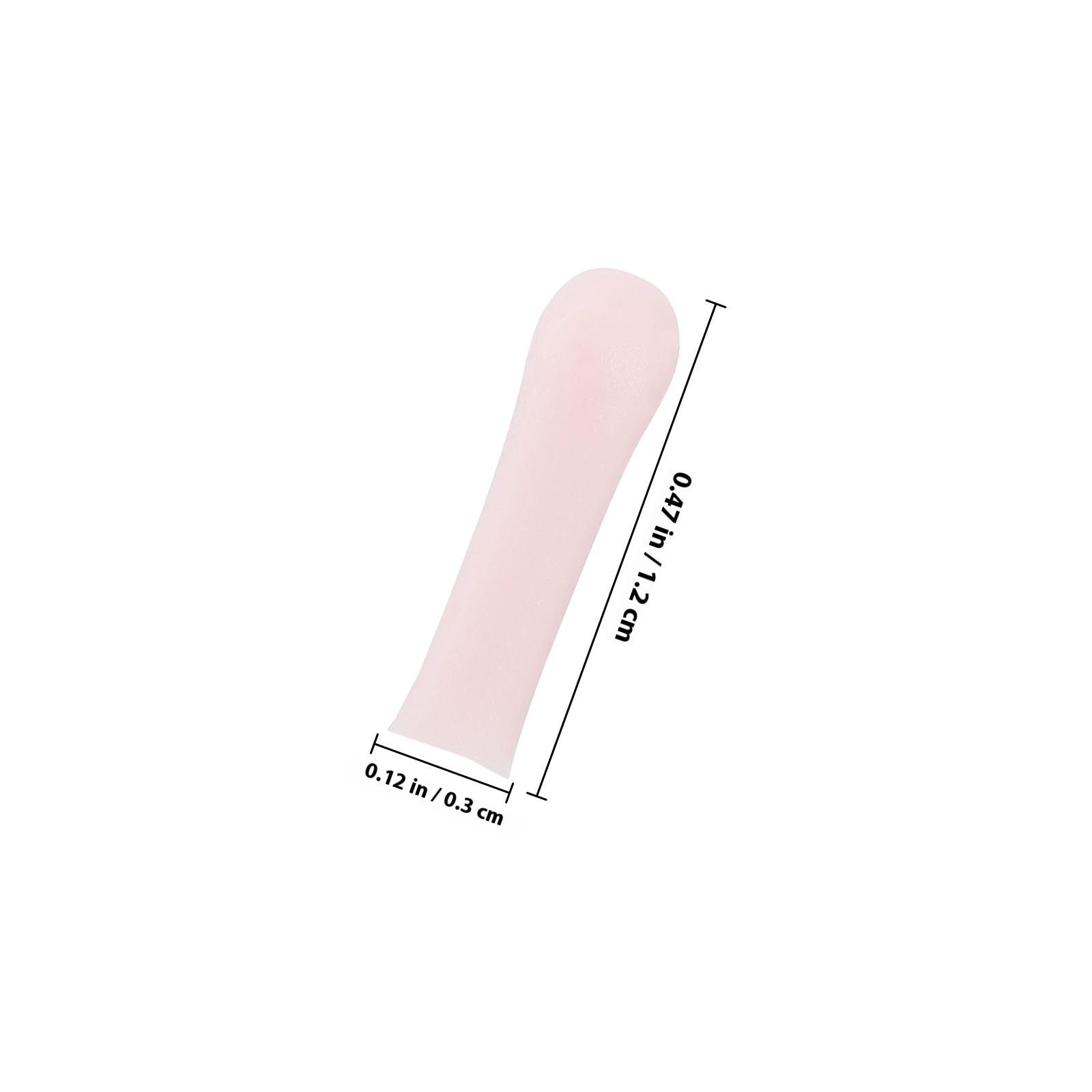 10Pcs Ear Spoon Silicone Covers Soft Replacement Sleeves Ear Cleaning Tool Wax Removal Accessories Reusable Safe