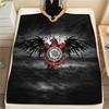 Corinthians Paulista  Print Flannel Blanket, High quality Comfortable for All Seasons, Home Decor, Warmth and Comfort