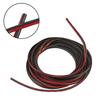 Bumper Sealing Strip Lip Side Skirt 5MM*7MM Vehicle 5 Meter Rubber Black