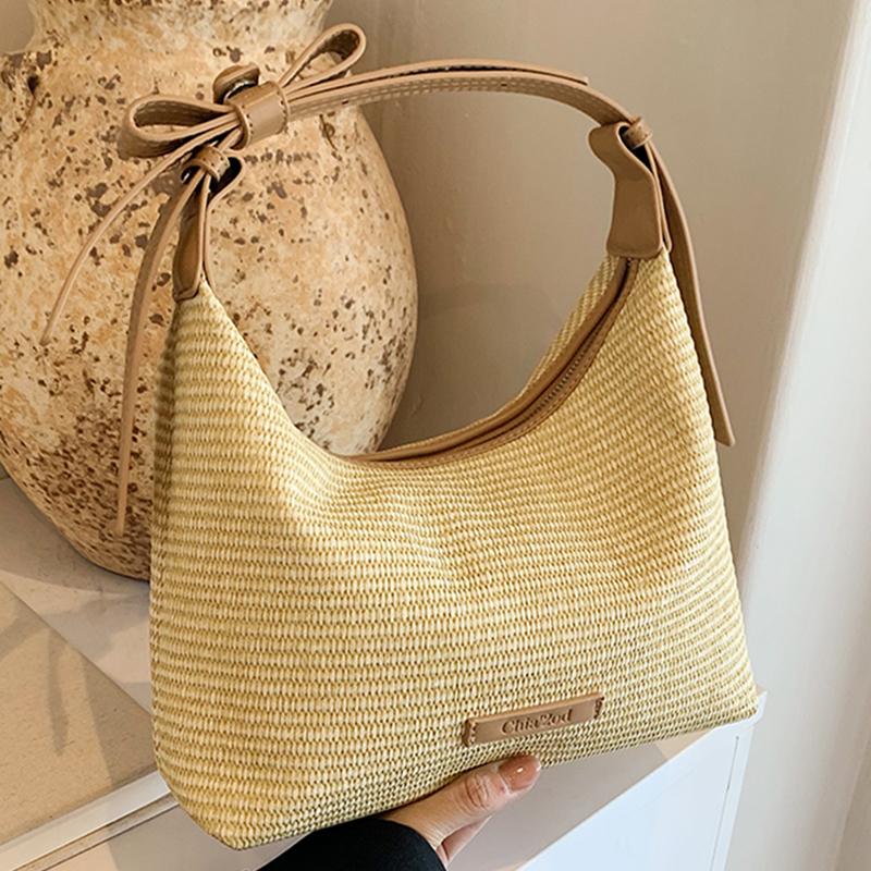 Retro Fabric Feminine Bag Niche Shoulder Bag Casual Patchwork Versatile Square Crossbody Bag  Trend New