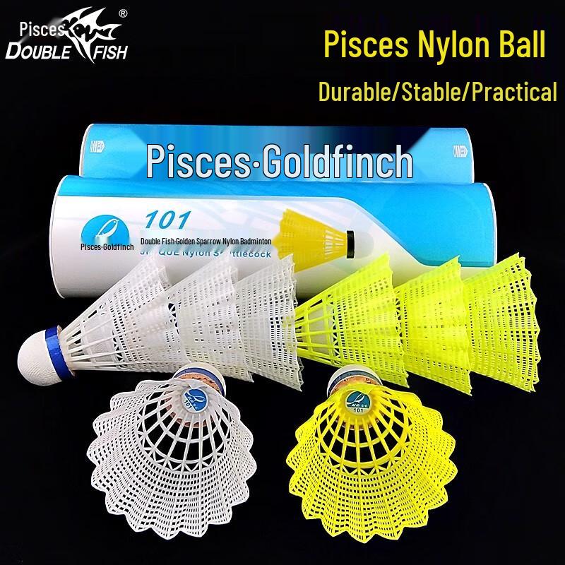 

Double Fish 101 Nylon Badminton Shuttlecock