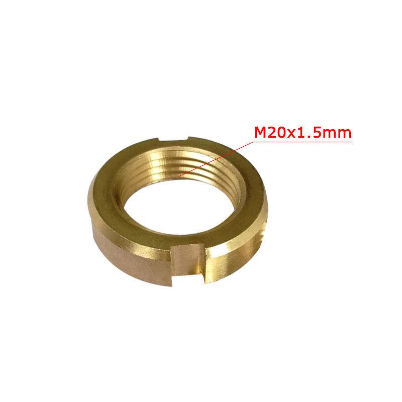 3-in-1 Locher-Set: 3-15mm Rändel-Bohrungsbuchsen, Positionier-Gewindebuchse, Messing-Anschlagmutter, Schraubenschlüssel