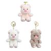 Chubby Plush Pig Keychain Cute Bag Hanging Bag Charm Stuffed Pig Pendant  Bag Key Decoration